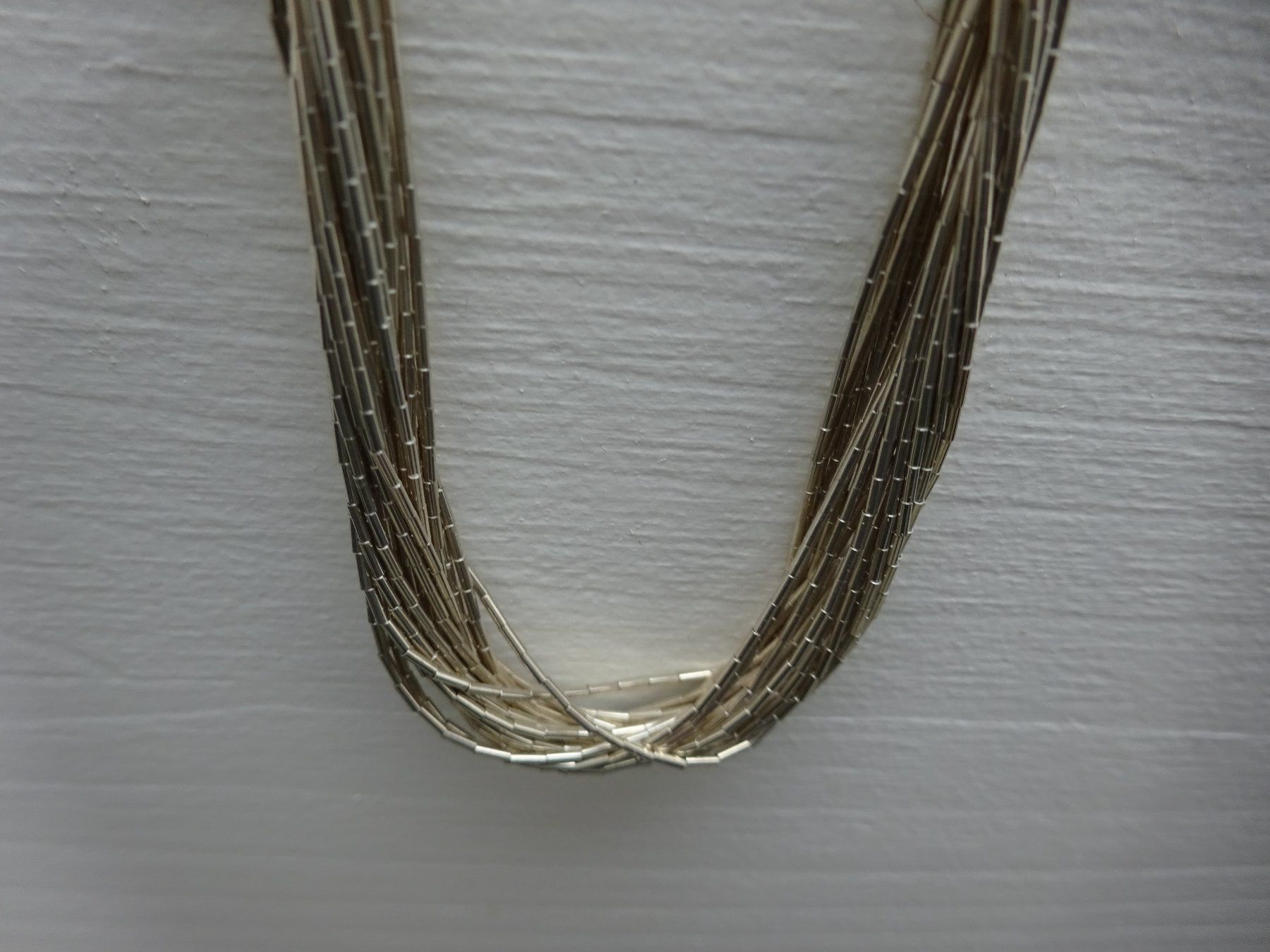 Catenine: Indianer Kette mit Silberbuttinetten – Usato da Esslingen venduto da FetteSchnecke 6