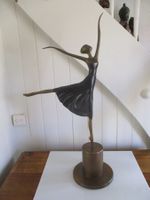 Bronze-Skulptur Tänzerin danseuse 75cm unbekannter Künstler