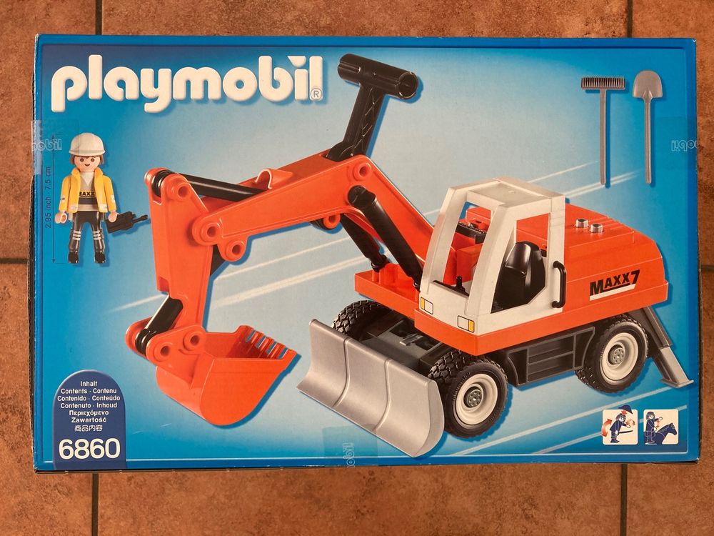 Playmobil 6860 City Action Bagger | Kaufen auf Ricardo