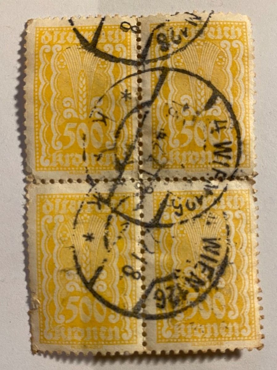 Tutti i francobolli: Briefmarken Oesterreich Kronen – Usato da Oberägeri venduto da Nussbi6 1