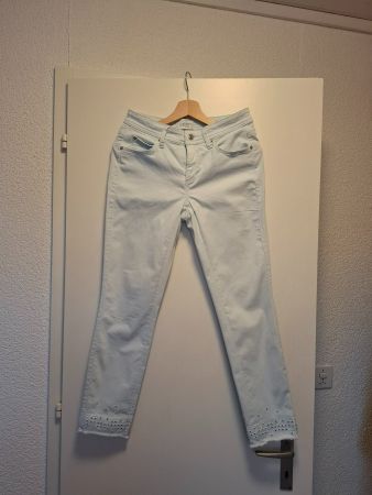 Cambio Jeans, eisblaue Sommerjeans, Grösse 28!