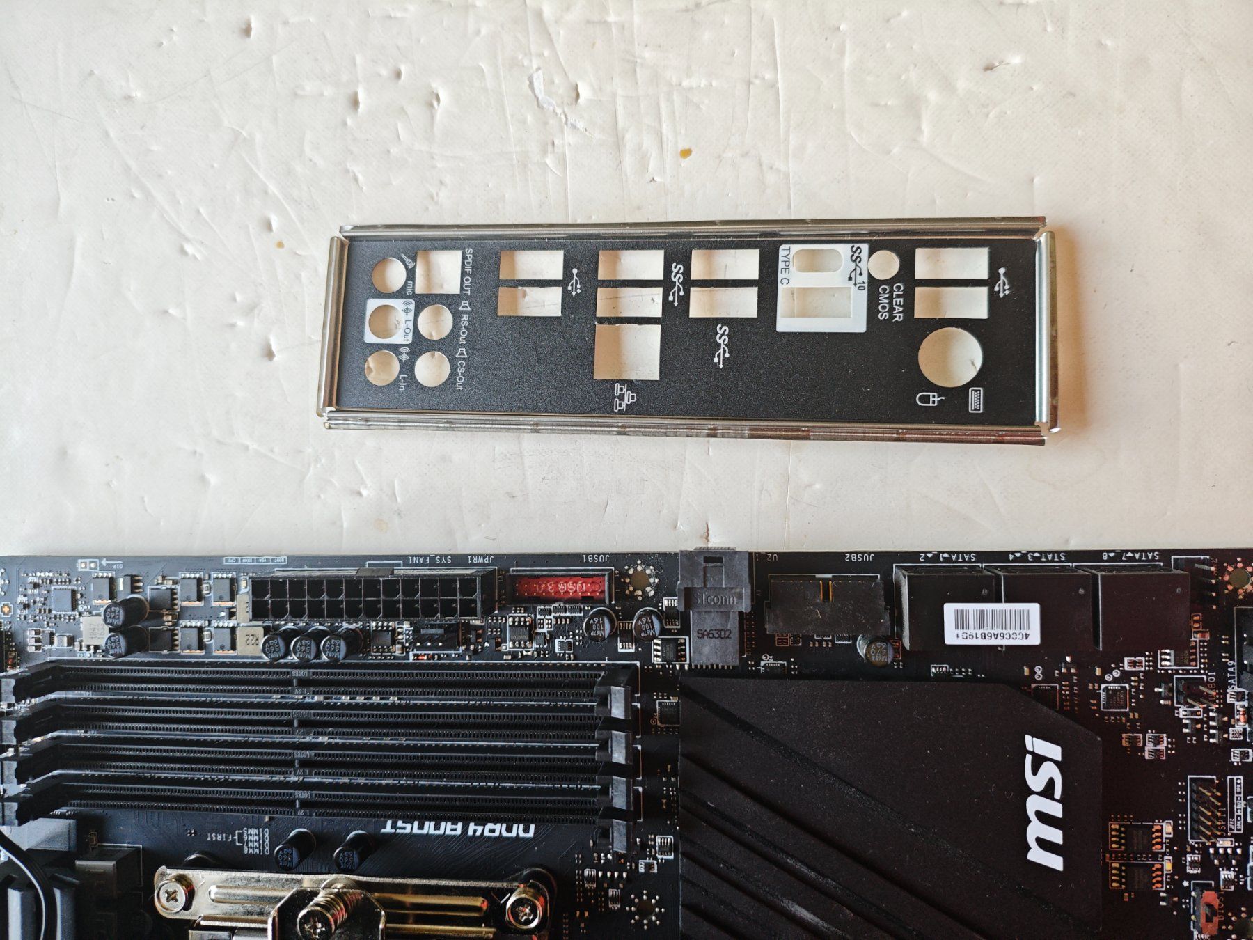 MSI Schede madri: MSI X99A SLI + i7 6800K + Kühler – Difettoso da Dübendorf venduto da tho_v2cs 1