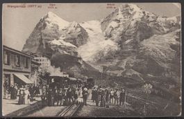 Wengernalp  – Station mit Eiger und Mönch