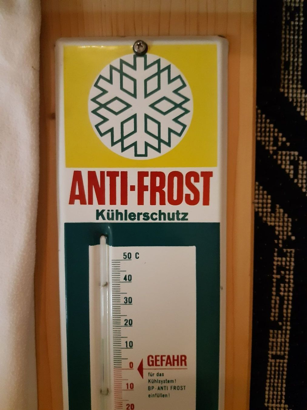 Altro per la casa: Emailschild Thermometer – Usato da Biberist venduto da Mgbgt0 2