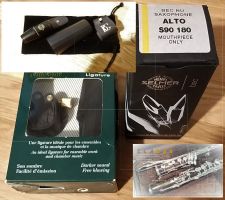 SELMER S90 180 & BG L12 für Alt Saxophon