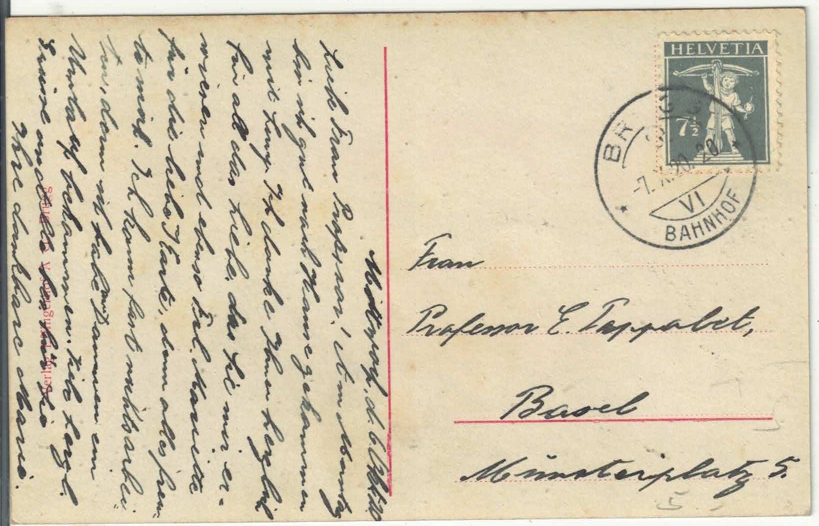 Cartoline postali: Brugg von oben – Usato da Ettingen venduto da Kartenplanet 1