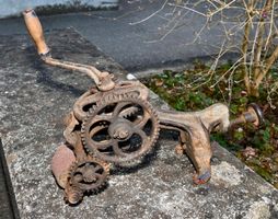 antiker Schleifbock KLINGEN Schärfer GUSSEISEN K133