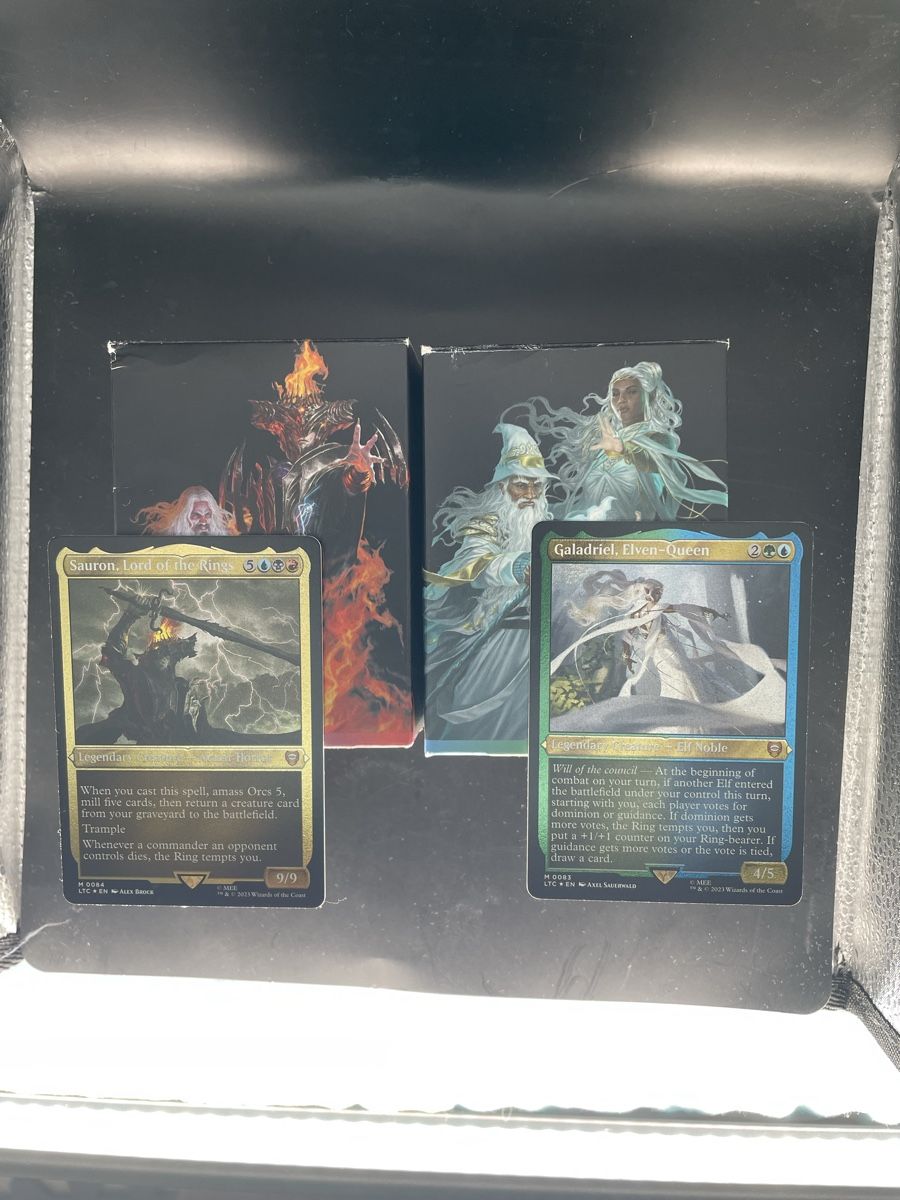 Spiele: Magic The Gathering LotR Commander Decks 4er Set – Neu (gemäss Beschreibung) aus Echandens von sam_8zdh 1