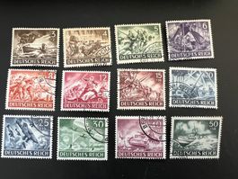 D.Reich 1943 MiNr. 831-842 gest.  (5264)