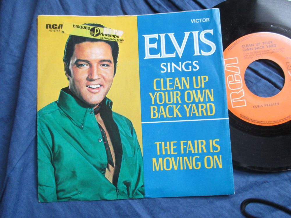 Elvis Presley Clean Up Your Own Back Yard Kaufen Auf Ricardo