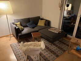 IKEA Söderhamn mit Hocker