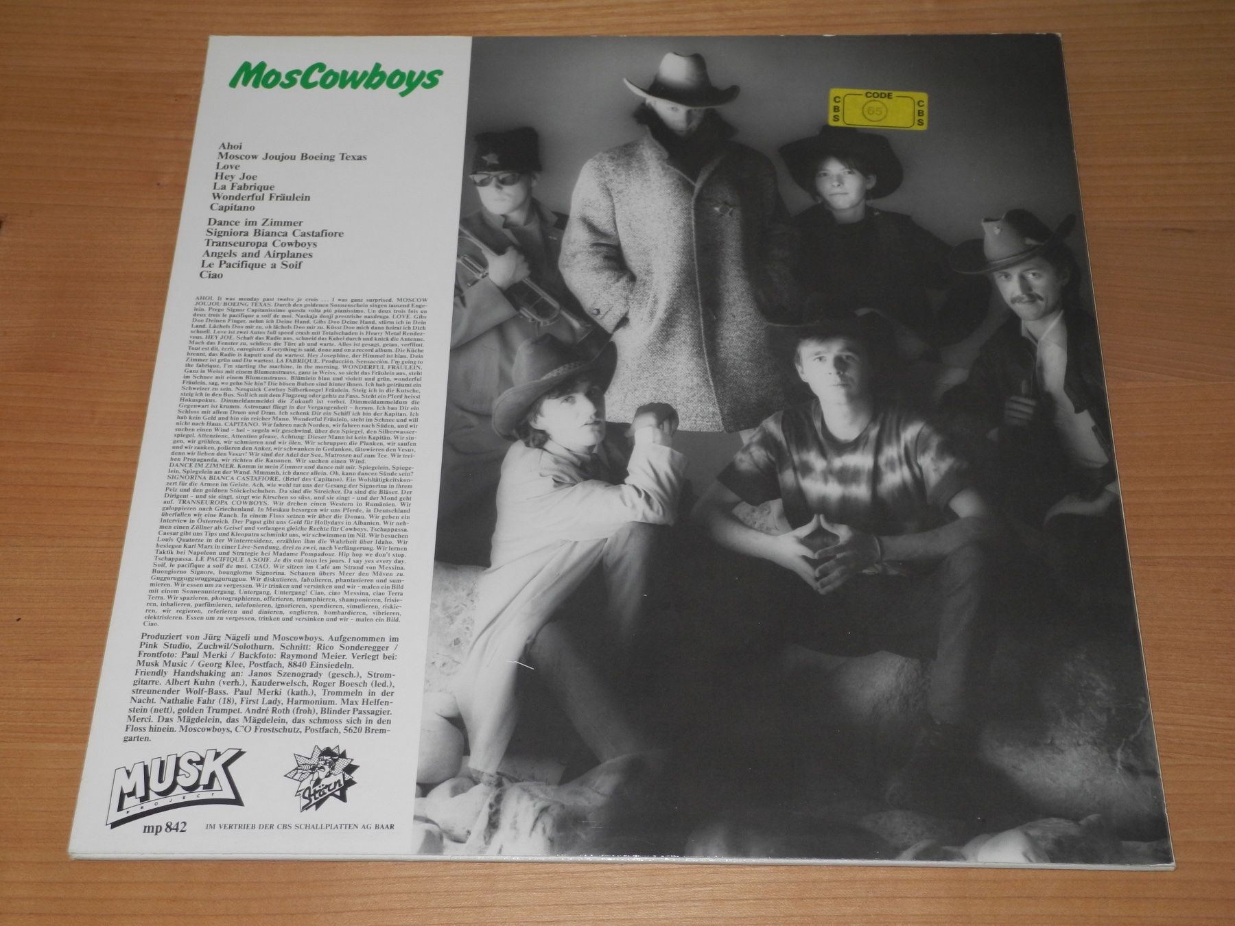 Dischi in vinile: MOSCOWBOYS: SAME - MUSK PROJECT – Nuovo (secondo la descrizione) da Fahrwangen venduto da Swirl2 1
