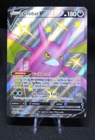 Crobat V Shiny Promo Full Art Mint  /186