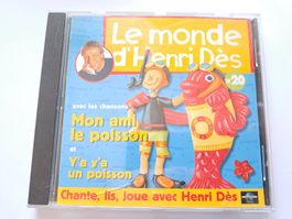 Cd Le monde d'Henri Dès - Mon ami le poisson