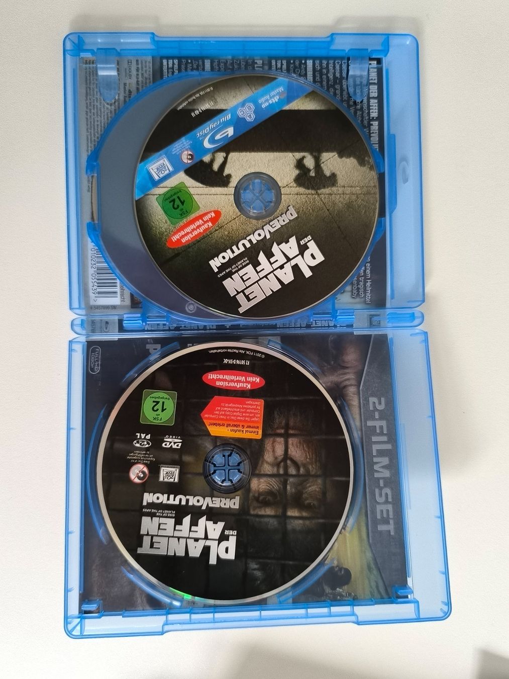 Alle DVDs: Blu-ray / Planet der Affen 1968 & Planet d Affen Prevolution – Gebraucht aus Muttenz von hak_dsk9 3