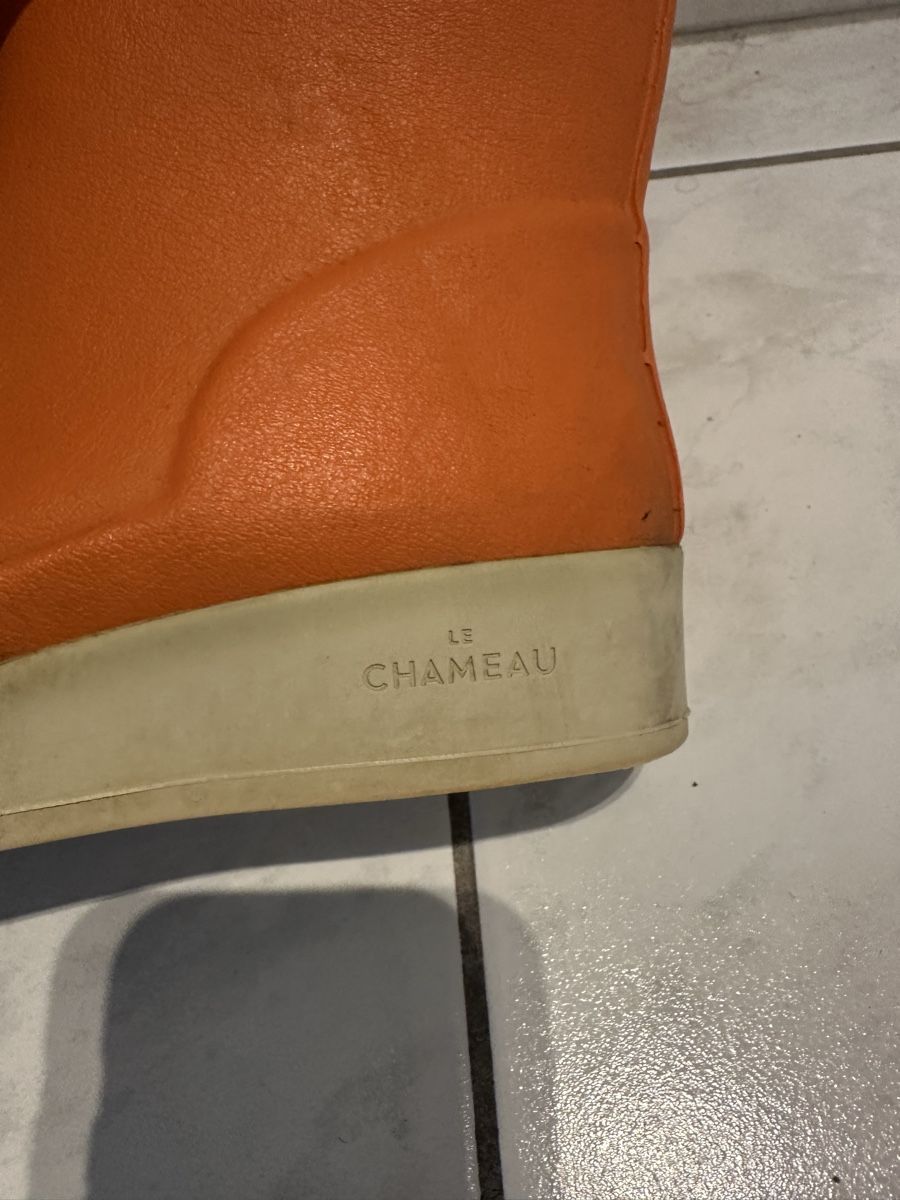 Le Chameau Scarpe da donna: Le Chameau Orange Wellies, Size 40 – Usato da Zürich venduto da car_68nt 3