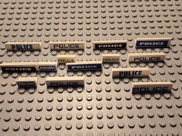 Lego 14x Paneel mit Police
