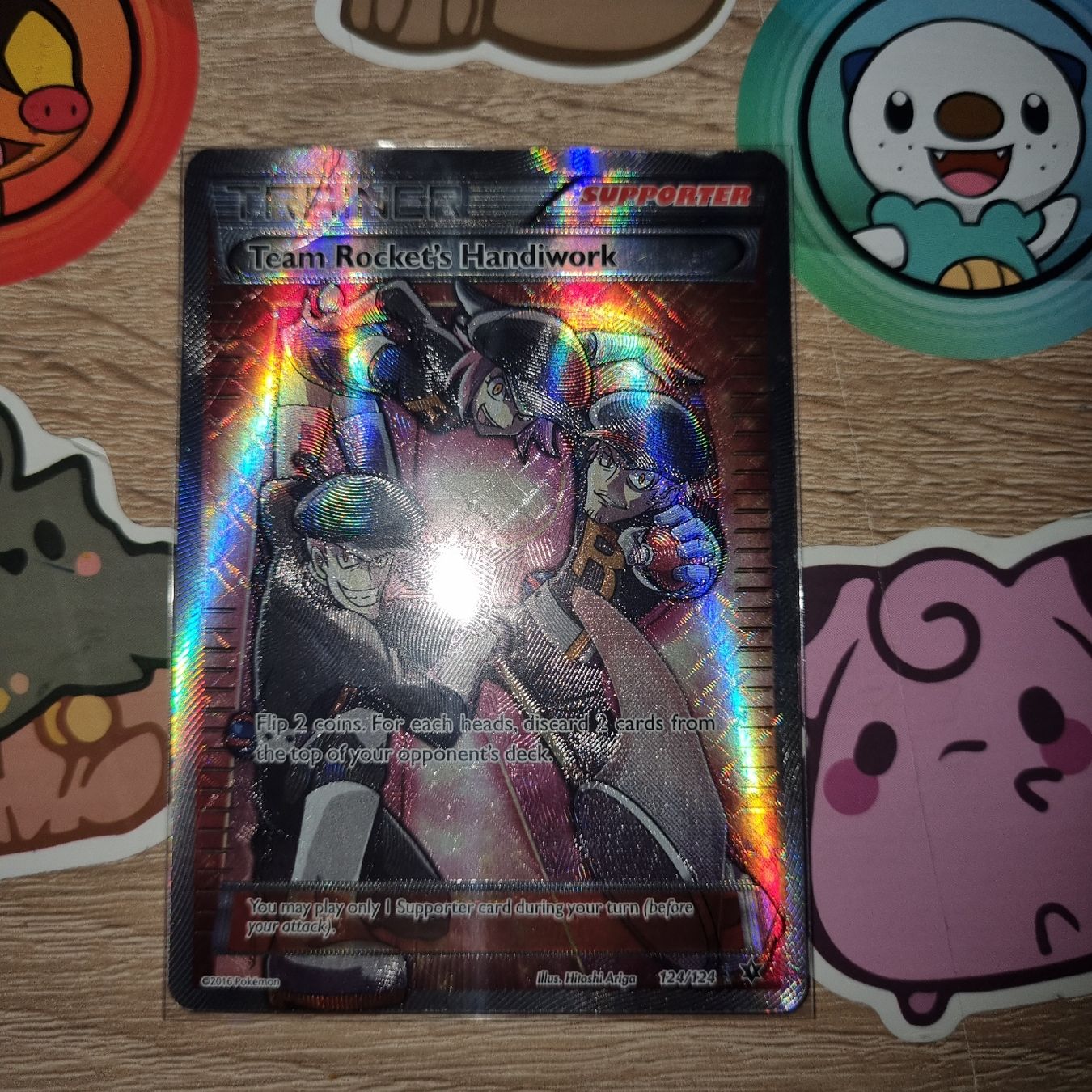 Pokémon Carte collezionabili: Team Rocket's Handiwork XY – Difettoso da St-Maurice venduto da Woopersonal 1