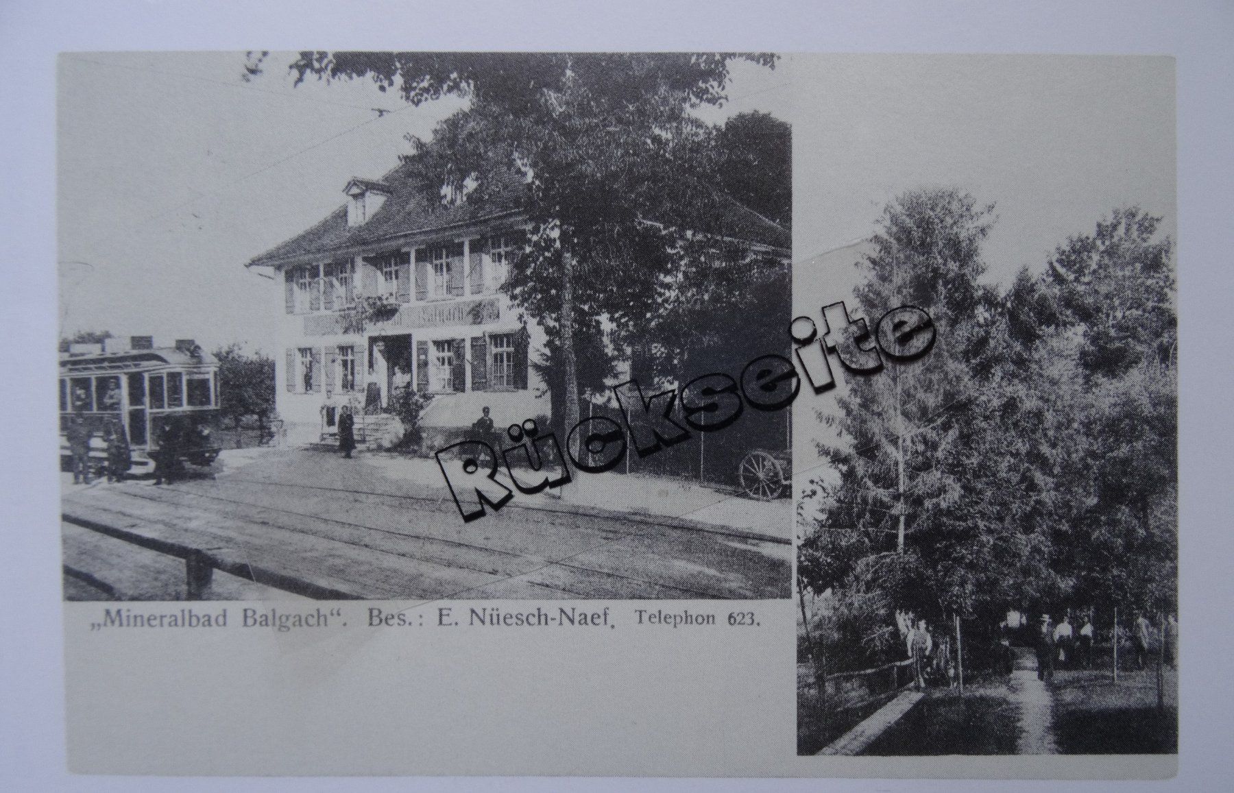 Cartoline postali: St. Gallen 2mal Balgach anno dazumal – Usato da Safnern venduto da Wstussi 1