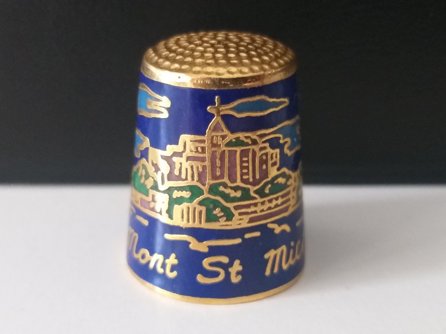Fingerhüte: LE MONT ST MICHEL Dé à coudre – Gebraucht aus Cossonay-Ville von Les_1001_perles