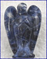Engel - Deko - Sodalith ca. 5cm (Engelsfigur geschnitzt)
