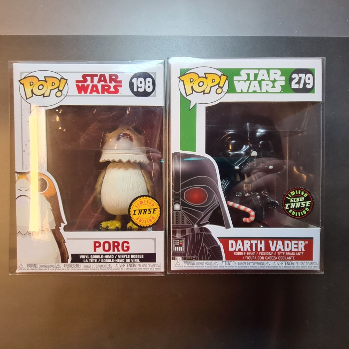 Funko Statuette: Funko Pop Star Wars Chase 2 Stück – Nuovo e nell'imballaggio originale da Elsau venduto da oli_2tdc