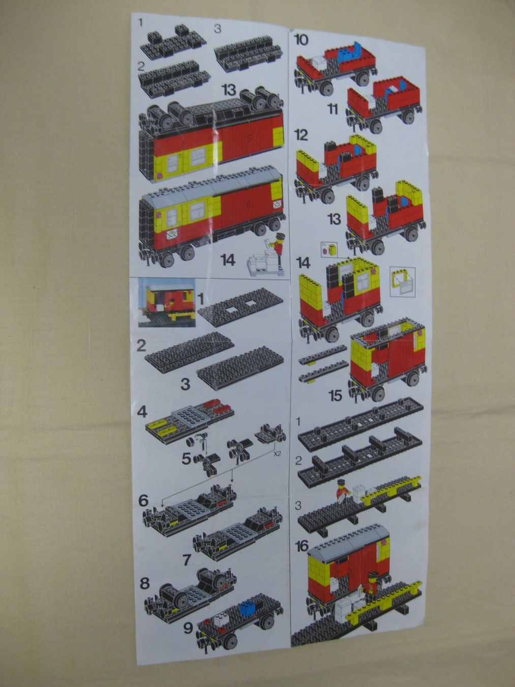 Lego Kit di costruzioni: LEGO 7819 System POST Container Wagen Eisenbahn – Usato da Münchenbuchsee venduto da suisse-schweiz 8