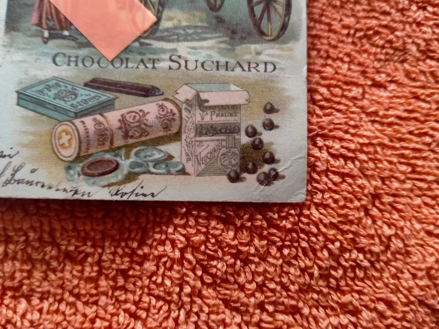 Ansichtskarten: AK Chocolat Suchard Bern Rarer Bubikon Stempel Briefmarke – Gebraucht aus Küssnacht am Rigi von cartolina-1 3