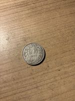 Sehr seltene 2 Schweizer Franken Silber Münze Jahrgang 1955