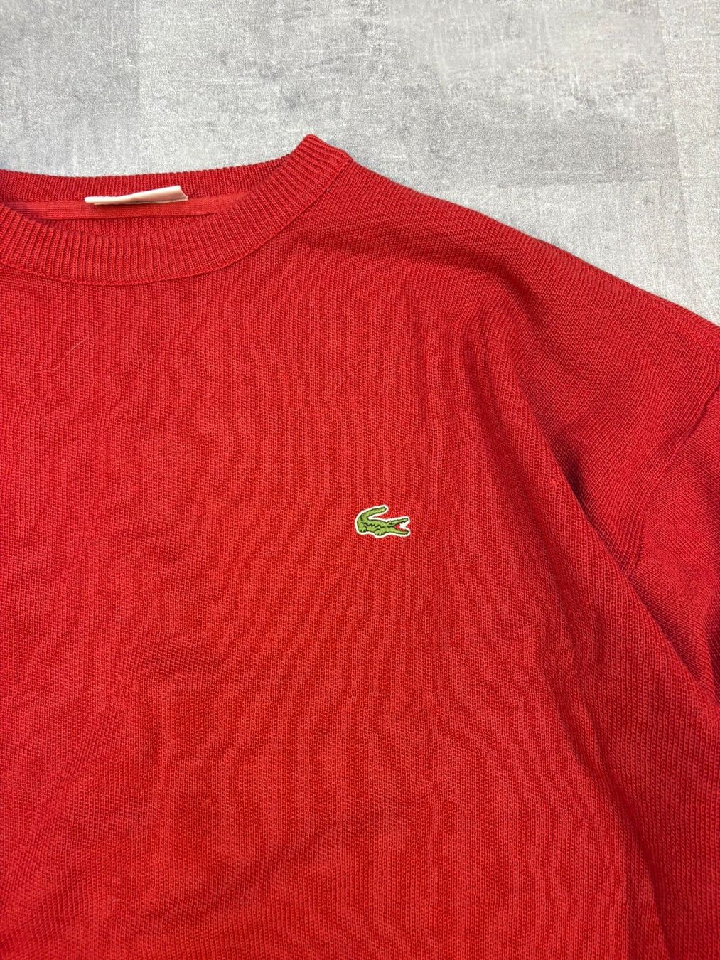 Lacoste Maglioni & Felpe: Lacoste Sweater Rot - Grösse L – Nuovo (secondo la descrizione) da Werdenberg venduto da hase.vintage 1