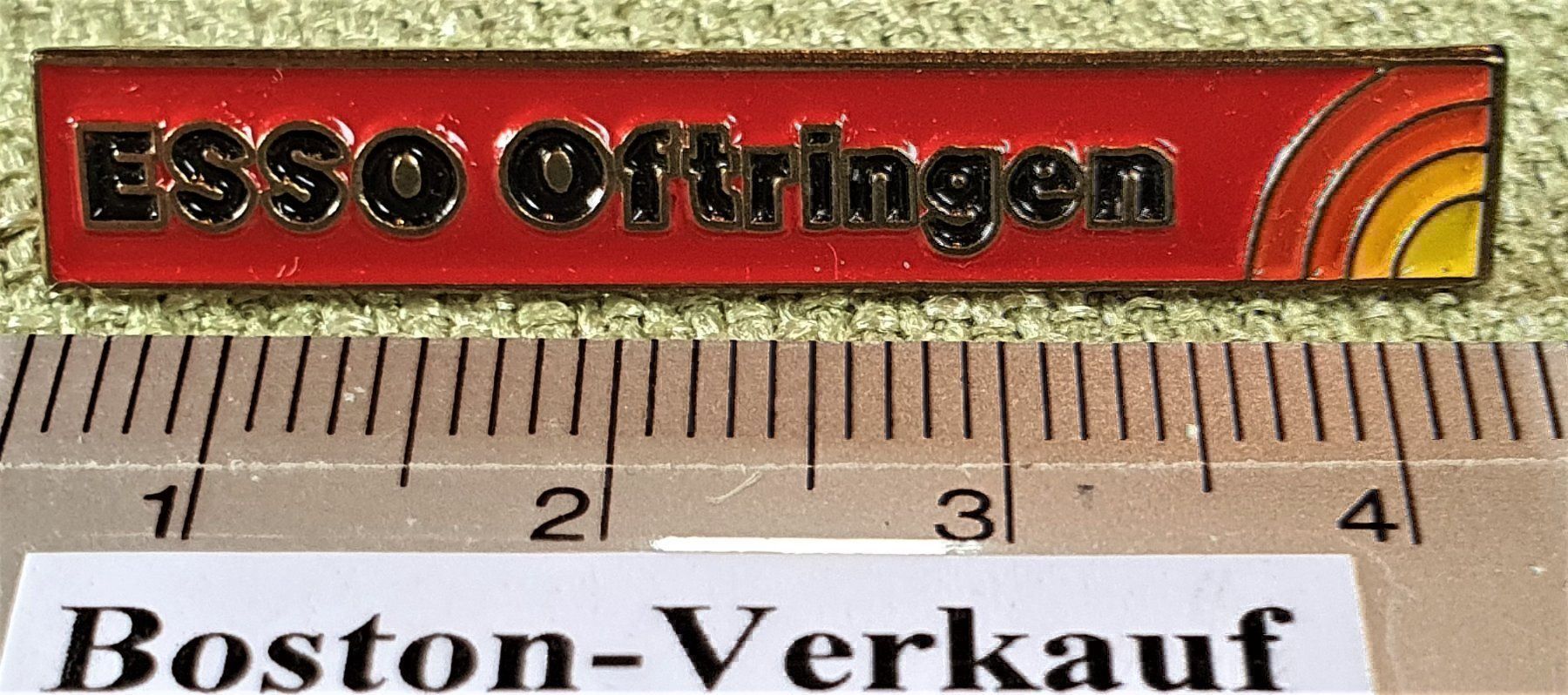 Plaketten & Abzeichen: E501 - Pin Esso  Oftringen – Gebraucht aus Reinach BL von Boston-Verkauf 1