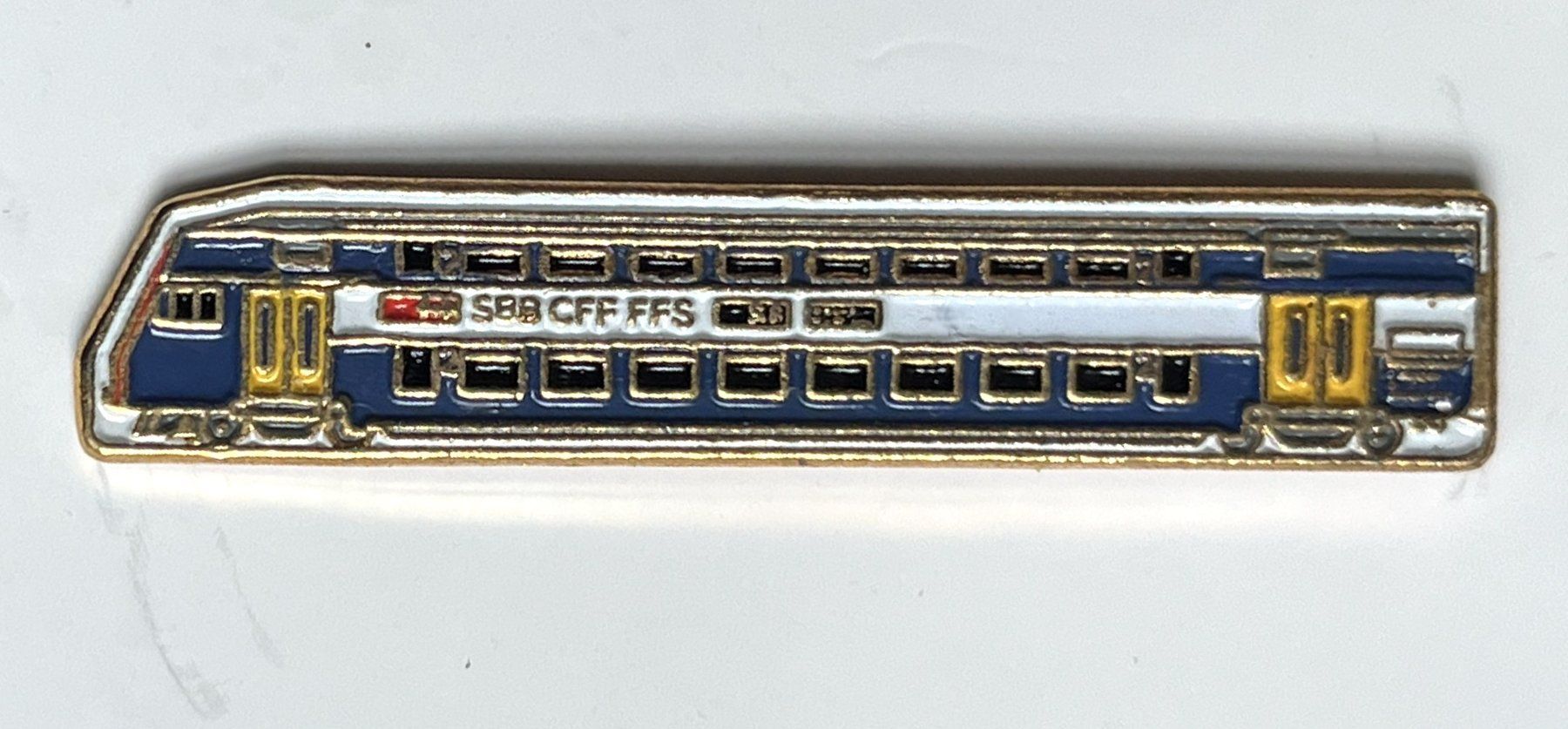 SBB/CFF/FFS Placchette & Badge: Pin SBB Schweizer Bahn limitiert – Usato da Kriens venduto da TSCH1