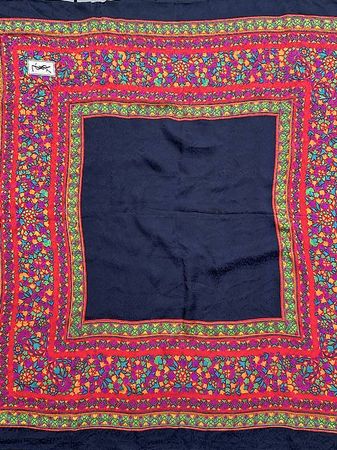 Foulard Yves Saint Laurent vintage seta 