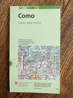 Landkarte: Como - 1:50‘000 - 2023 - SWISSTOPO