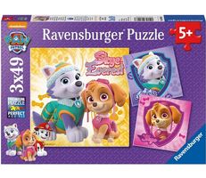 Ravensburger 3x49 Teile Puzzle Paw Patrol Hundemädchen