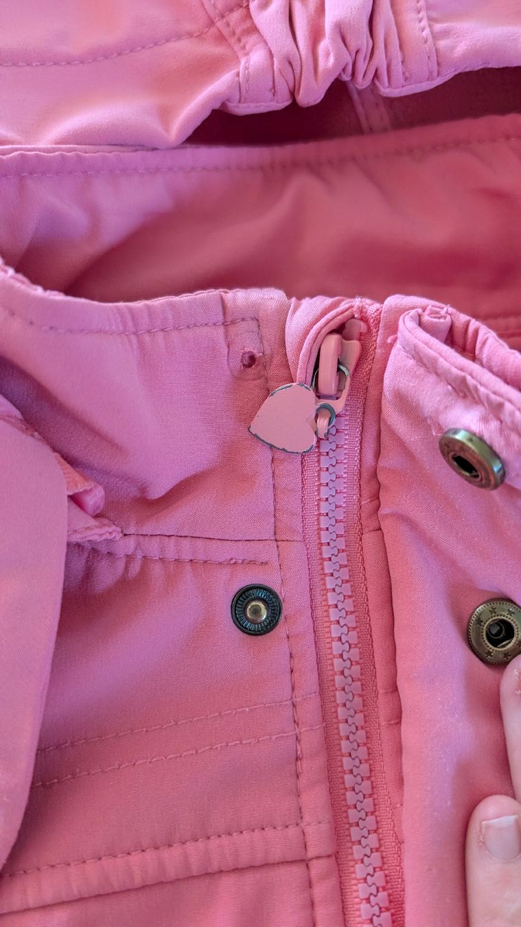 Jacken & Mäntel: Mädchen Softshelljacke Rosa 116 – Gebraucht aus Baar von phlys 4