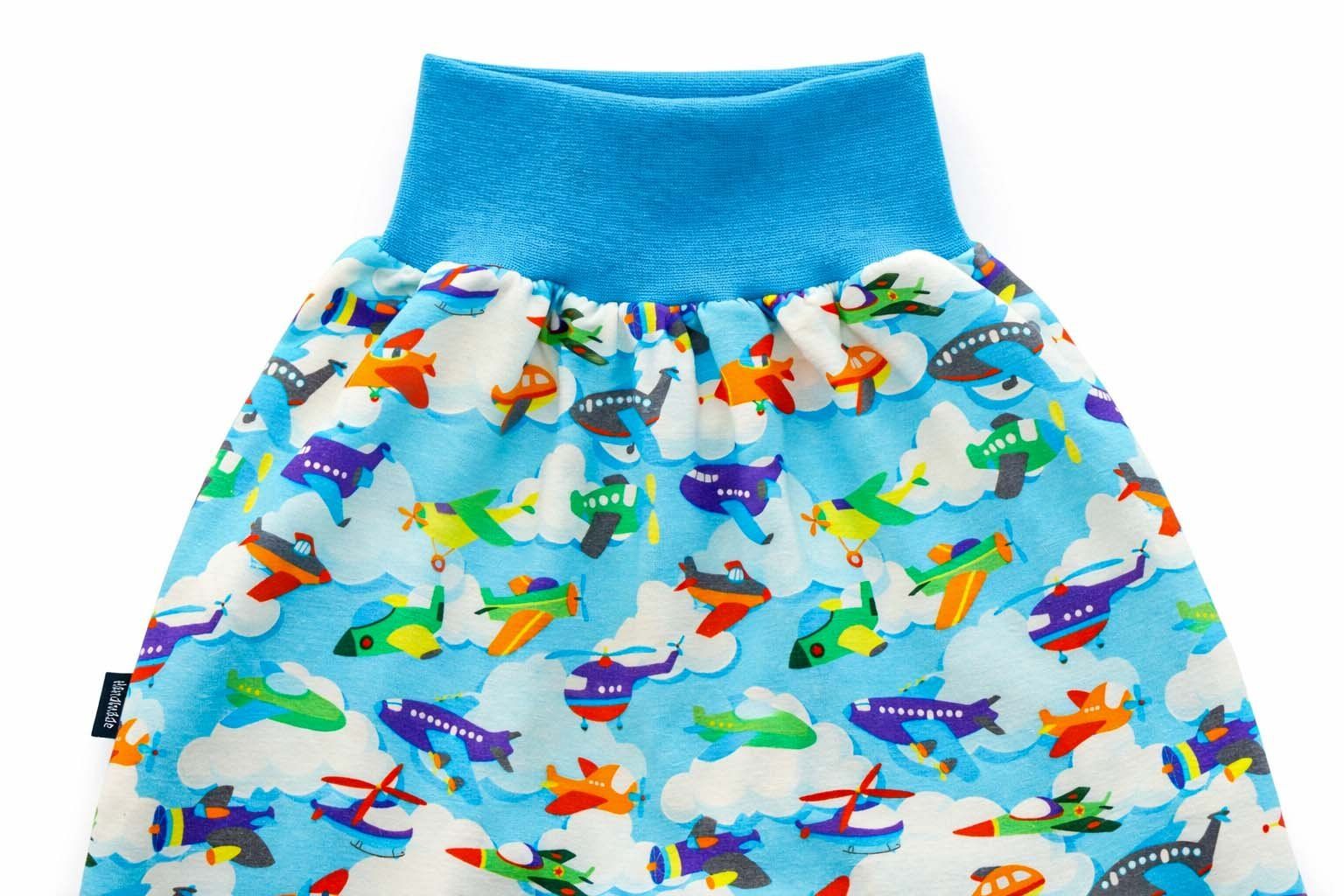 Pantaloni: Pumphose mit Flugzeug Gr.68/74 NEU – Nuovo e nell'imballaggio originale da Zürich venduto da sambaum 2