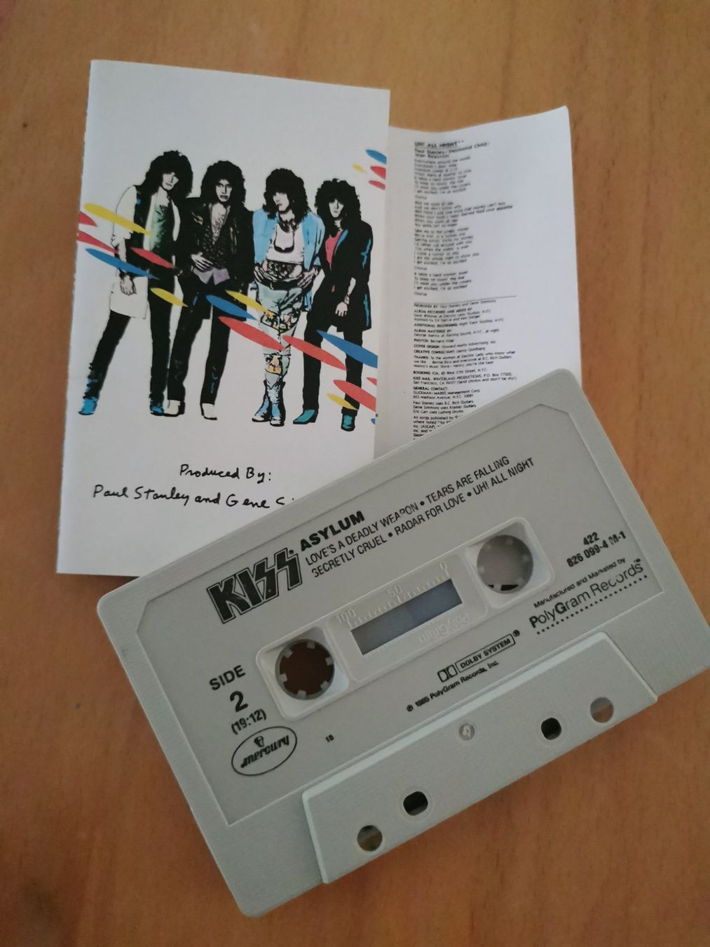 Musicassette: Kiss - Asylum MC Kassette – Usato da St.Gallen venduto da Tamal0204 2