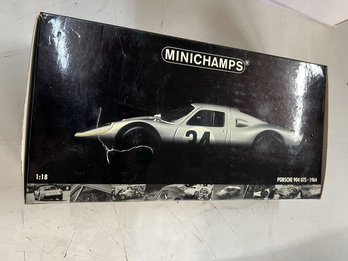 Porsche Modellini d'auto: PORSCHE 904 GTS - 1964 – Nuovo e nell'imballaggio originale da Basel venduto da RoyalPerformance