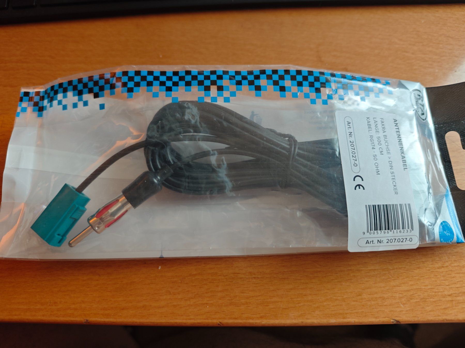 Laufwerke & Adapter: Fakra > DIN Antennenkabel RG174 - Länge 500cm – Neu (gemäss Beschreibung) aus Zetzwil von bugkeeper 1