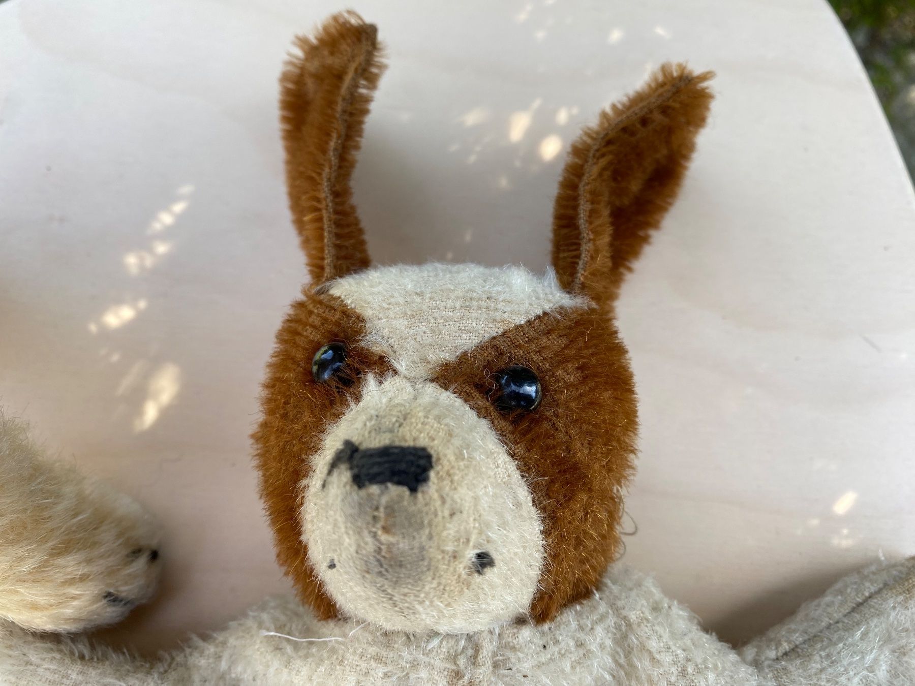 Giocattoli: antiker Terrier und Handpuppen-Hund – Usato da Feldbach venduto da Olive1 8