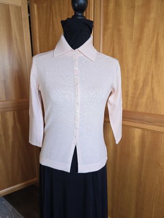 maglia puro cachemere rosa