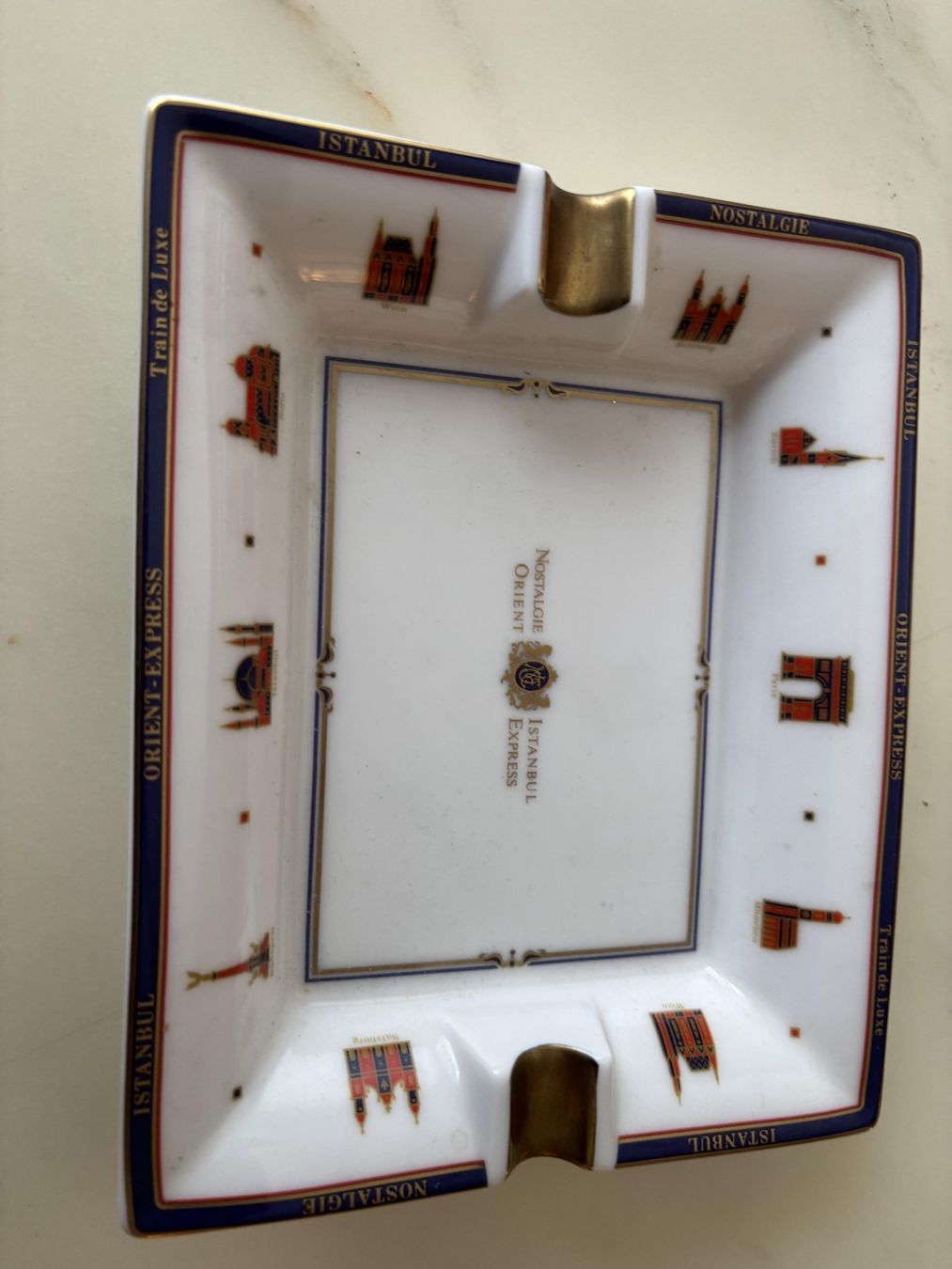 Aschenbecher: Aschenbecher Orient Express Istanbul. – Gebraucht aus Studen BE von dan32251