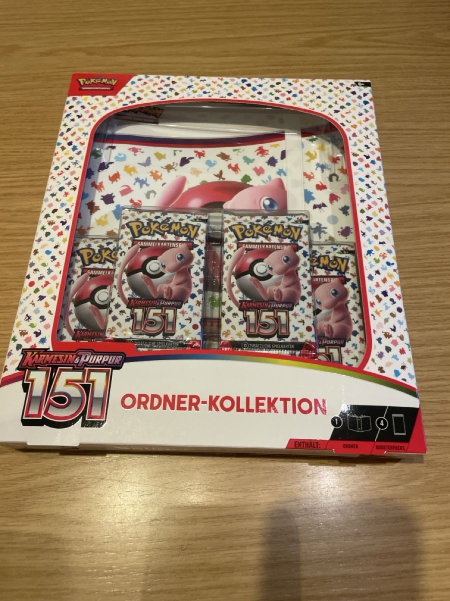 Pokémon Carte collezionabili: Pokemon 151 Ordner Kollektion Deutsch – Nuovo e nell'imballaggio originale da Bazenheid venduto da Toulouse12