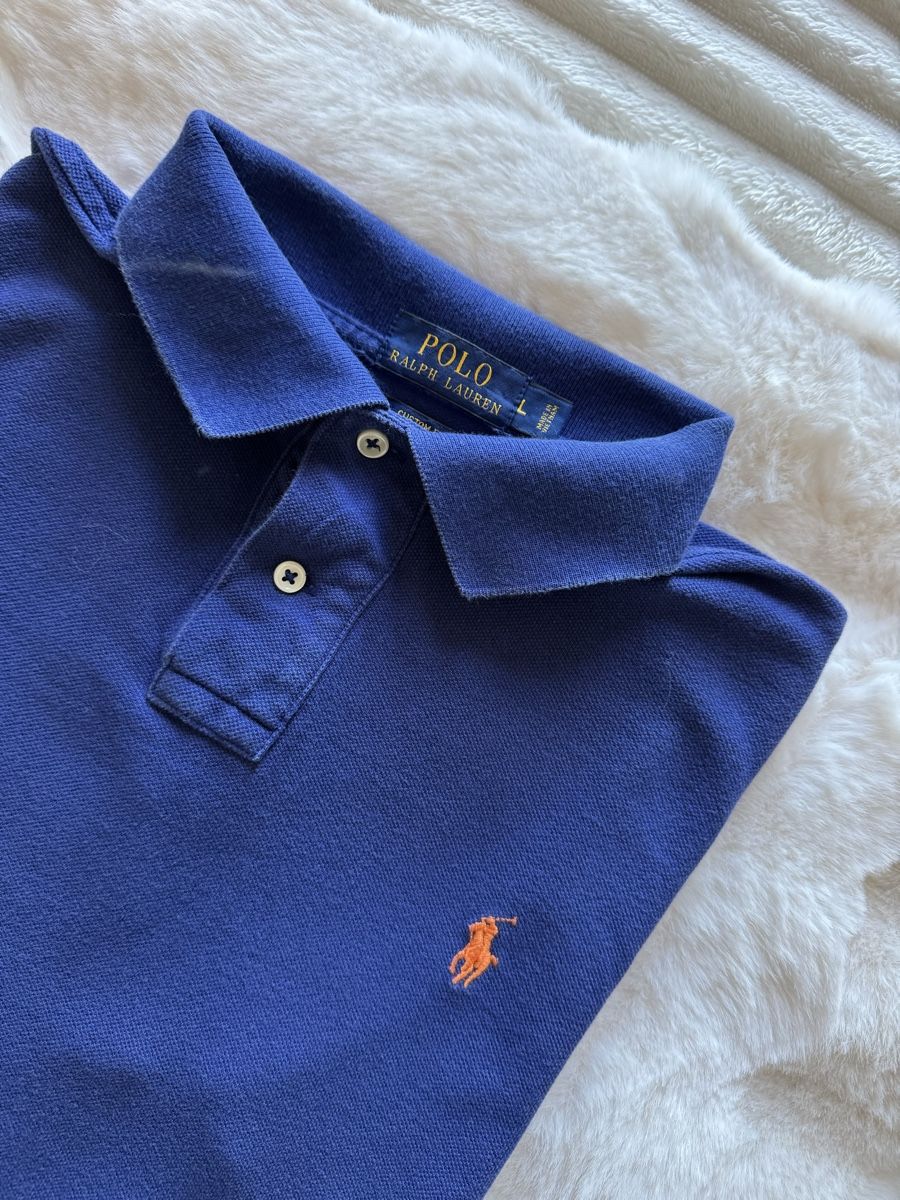 Ralph Lauren Magliette Polo: Polo Ralph Lauren bleu, taille L – Nuovo (secondo la descrizione) da La Tour-de-Peilz venduto da noemieventeonline 1