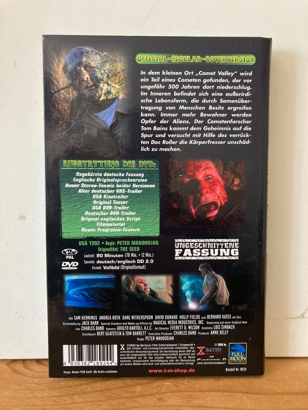 Tutti i DVDs: Dark Forest Aliens des Grauens - Grosse Hartbox - DVD – Usato da Wädenswil venduto da noodelbraincrew 1