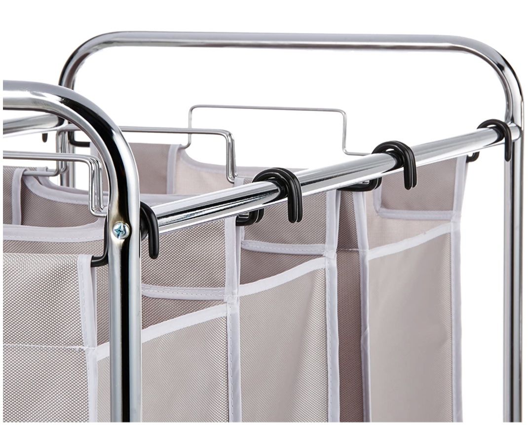 Cesti per biancheria: Wäschesortierer mit 3 Taschen – Nuovo e nell'imballaggio originale da Bülach venduto da StoreInShopSwiss 2