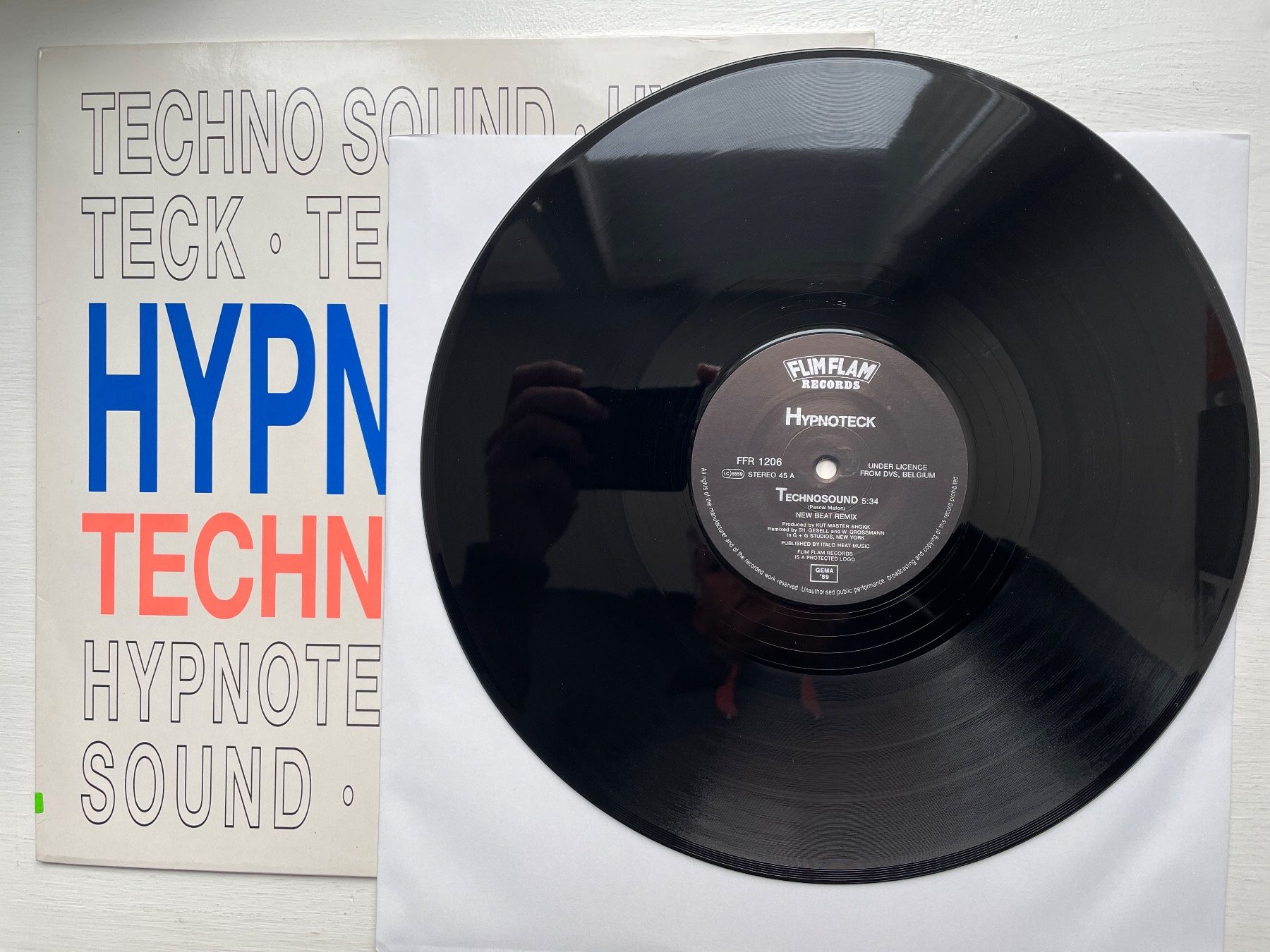 Dischi in vinile: Hypnoteck - Techno Sound - 12" Maxi, 1989 – Usato da Zürich venduto da Andy_t71 2