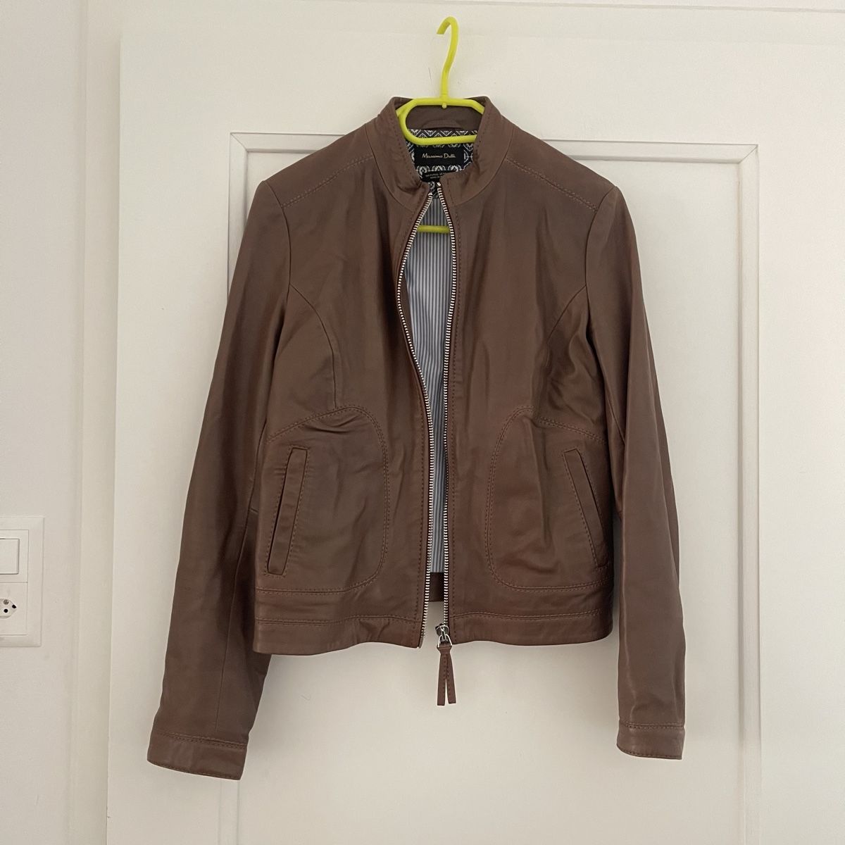 Massimo Dutti Jacken: Massimo Dutti Lederjacke – Braun – Größe M – Neu (gemäss Beschreibung) aus Bern von dek_7bjd 9