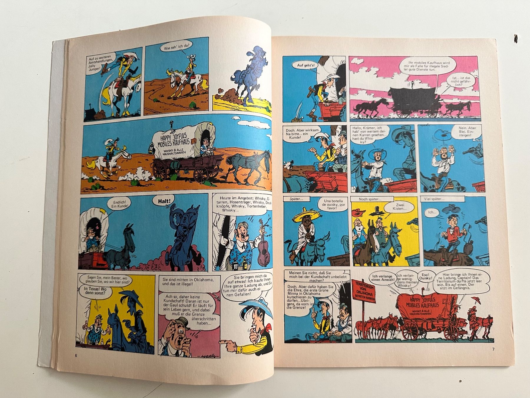 Fumetti: LUCKY LUKE BAND 29 - SOFTCOVER – Usato da Münsingen venduto da Ganjam 4